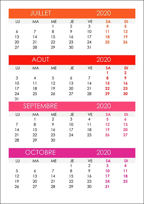 Calendrier-juillet-aout-septembre-octobre-2020