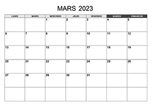 Calendrier mars 2023 calendrier-mars-2023-hor