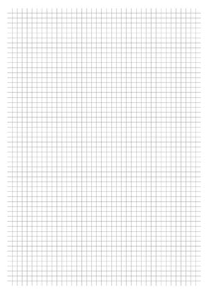 Feuille quadrillée 5x5 mm A4 à imprimer gratuit modèle