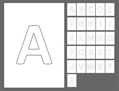 Alphabet à imprimer alphabet-a-imprimer