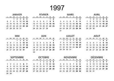calendrier-1997