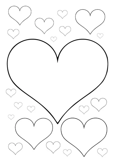 Coeur à imprimer 01