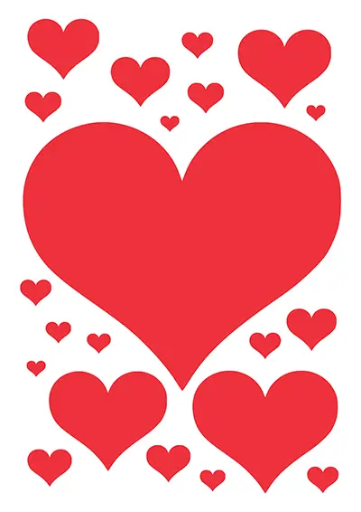 Coeur à imprimer 02
