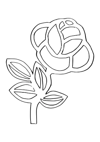 Fleur à découper 35