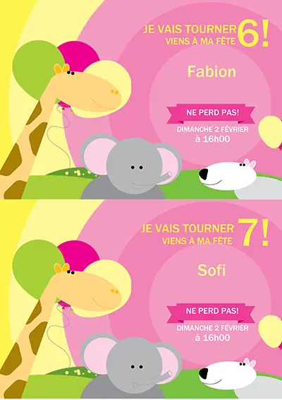 Invitation anniversaire 04