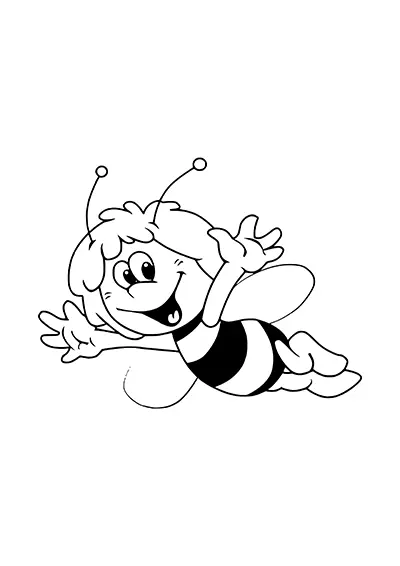 Abeille A Imprimer 06