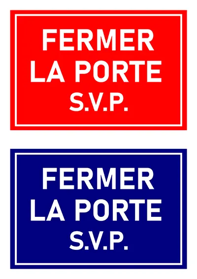 Fermer la porte s'il vous plaît 02