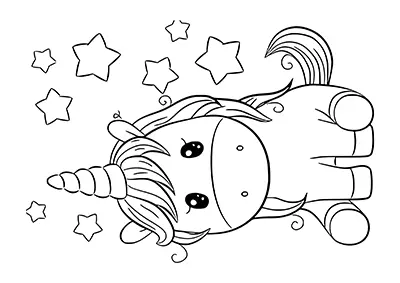 Licorne A Imprimer 07