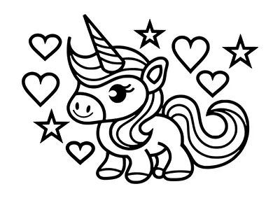 Licorne A Imprimer 14