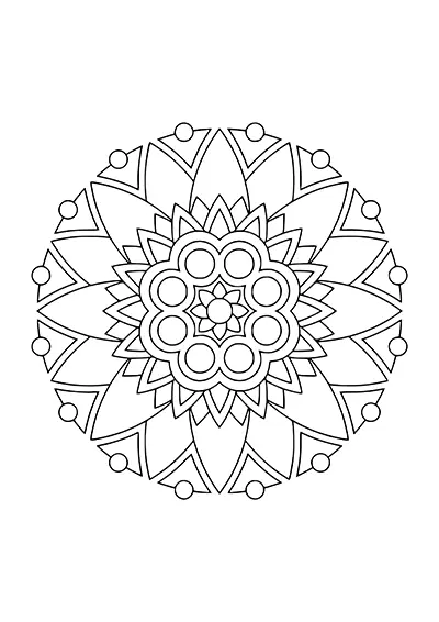 Mandala à imprimer 05