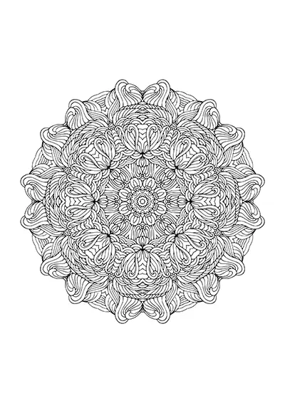 Mandala à imprimer 20