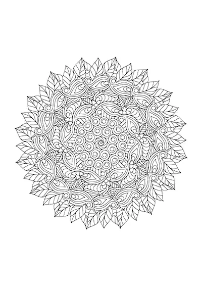 Mandala à imprimer 22