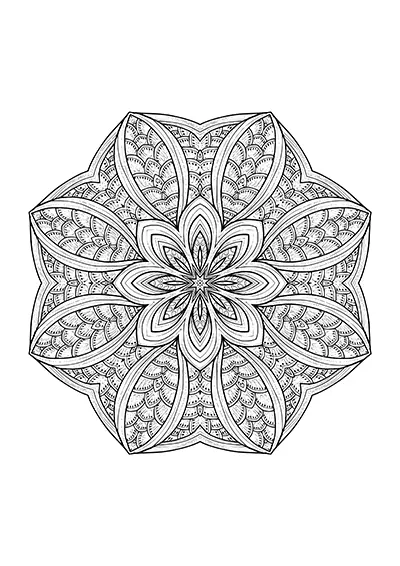 Mandala à imprimer 29