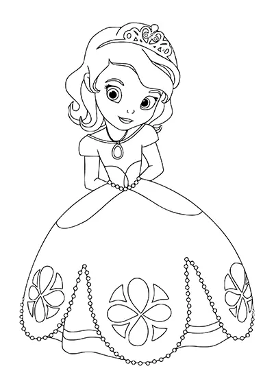 Princesse à imprimer 11