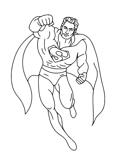 Super heros à imprimer 04