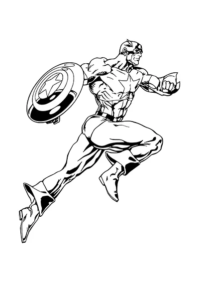 Super heros à imprimer 07
