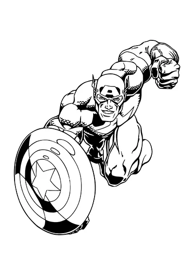 Super heros à imprimer 10