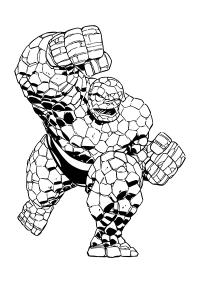 Super heros à imprimer 16