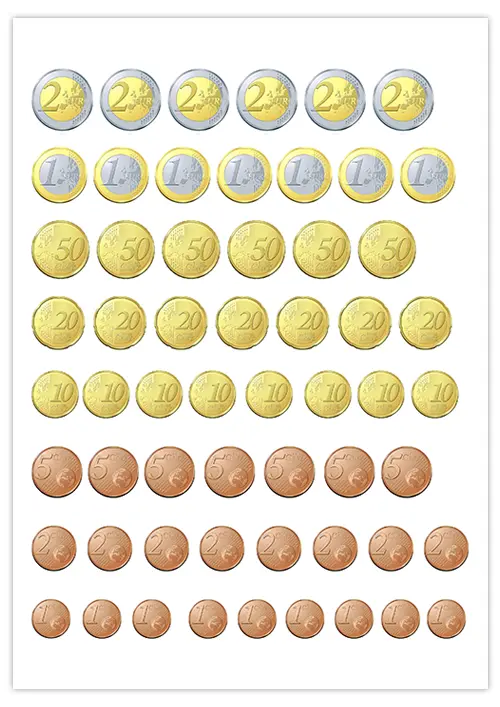 Piรจces euros ร imprimer pieces-euros