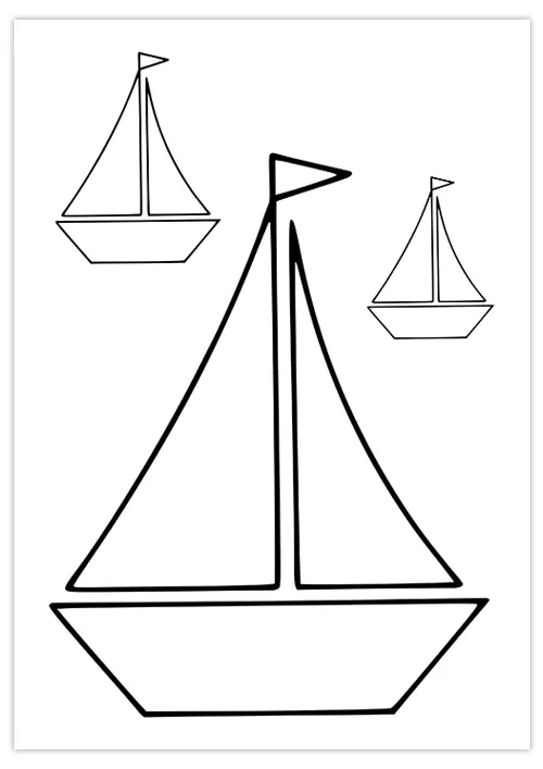 Coloriage bateau à imprimer coloriage-bateau-01