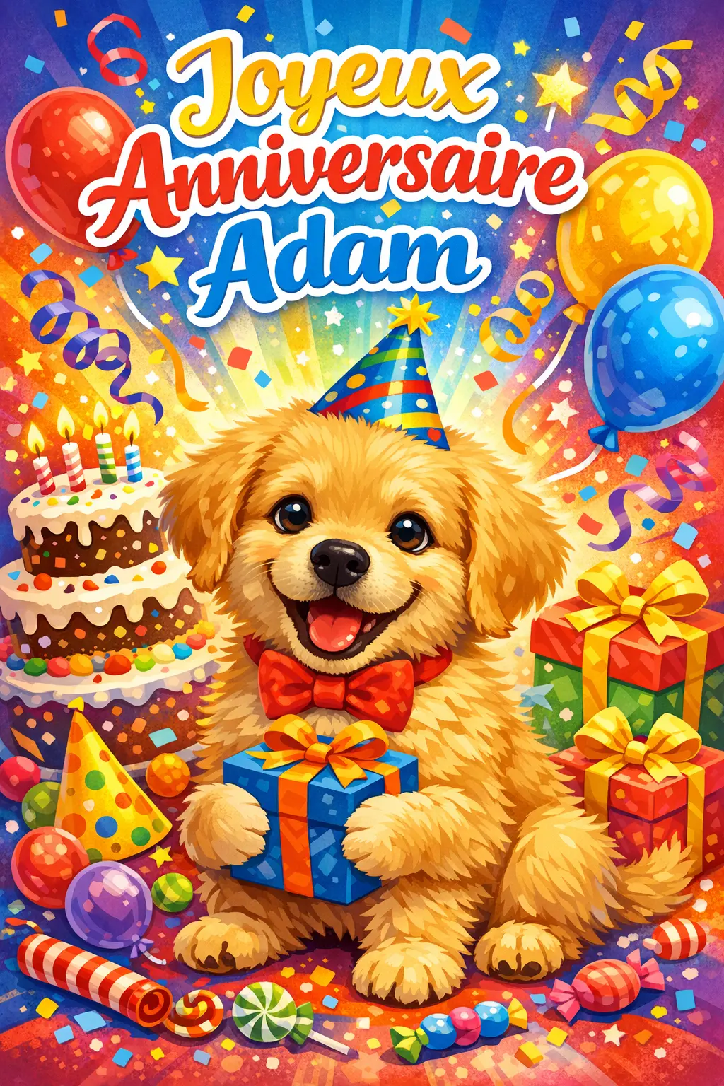 Joyeux Anniversaire Adam