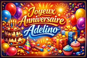 Joyeux Anniversaire Adelino