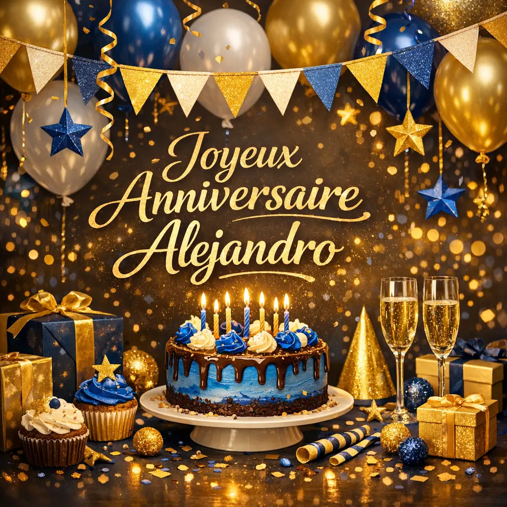 Joyeux Anniversaire Alejandro