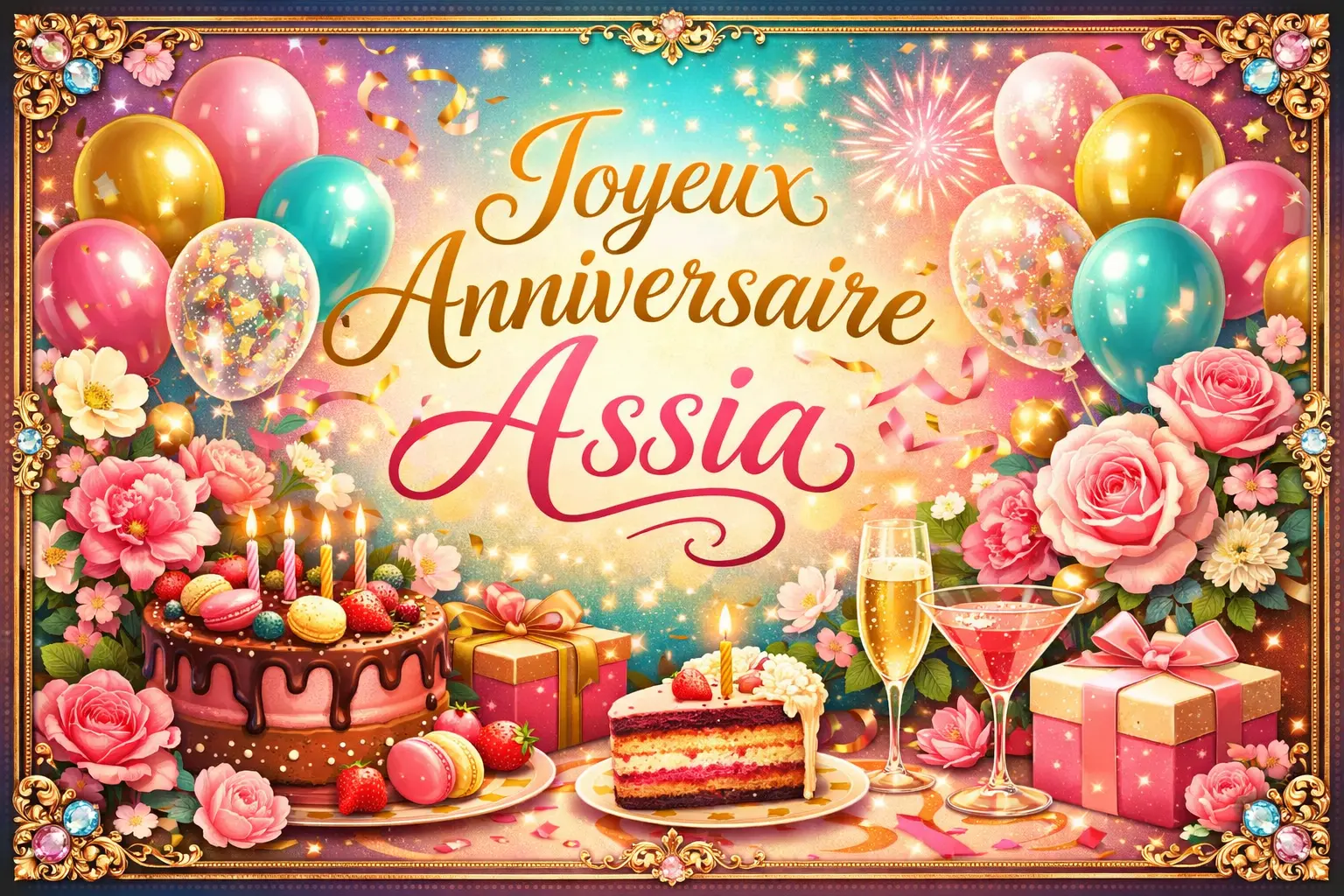 Joyeux Anniversaire Assia