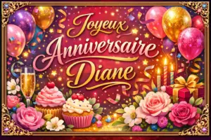 Joyeux Anniversaire Diane