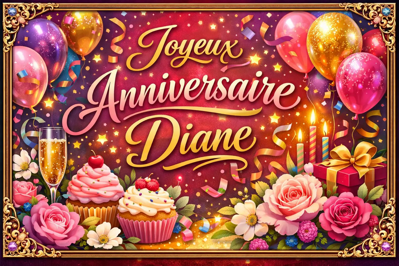 Joyeux Anniversaire Diane