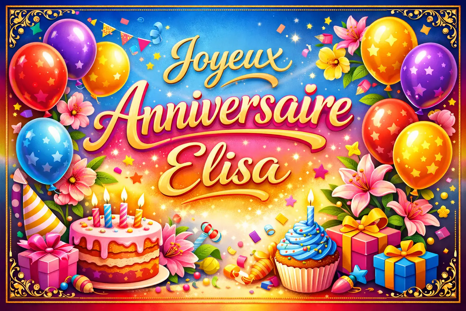 Joyeux Anniversaire Elisa