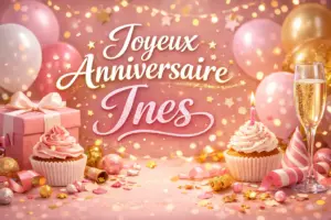 Joyeux Anniversaire Ines Joyeux Anniversaire Ines