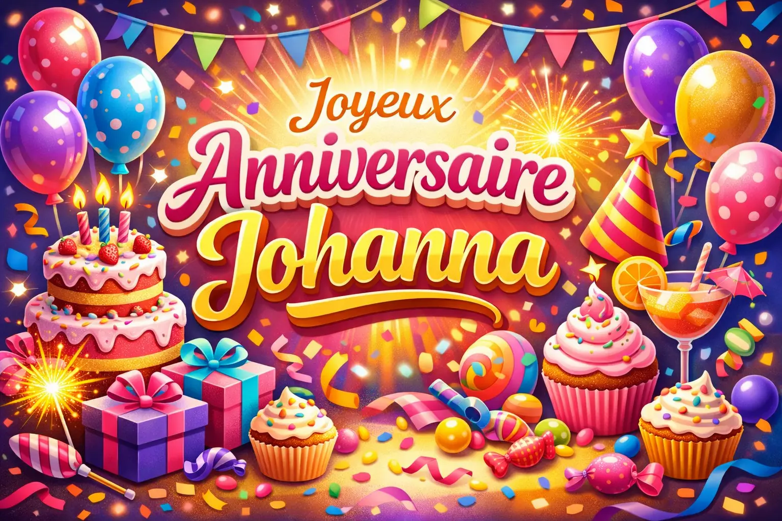 Joyeux Anniversaire Johanna