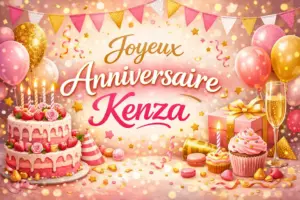 Joyeux Anniversaire Kenza Joyeux Anniversaire Kenza