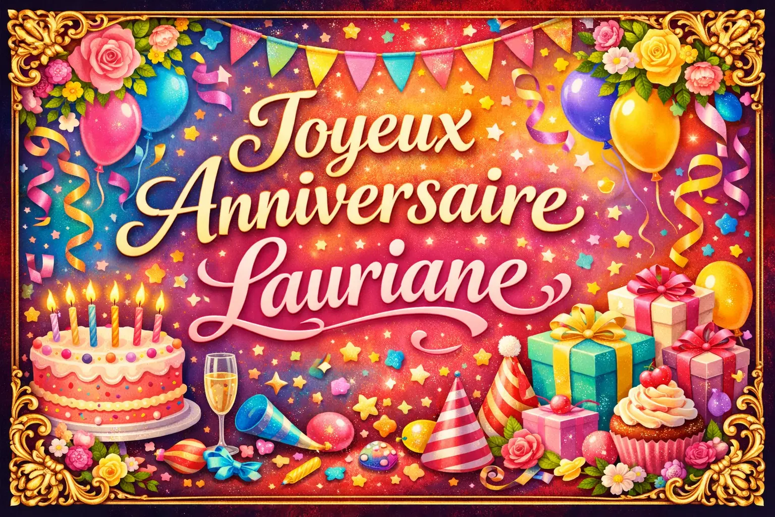 Joyeux Anniversaire Lauriane