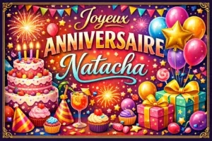 Joyeux Anniversaire Natacha Joyeux Anniversaire Natacha