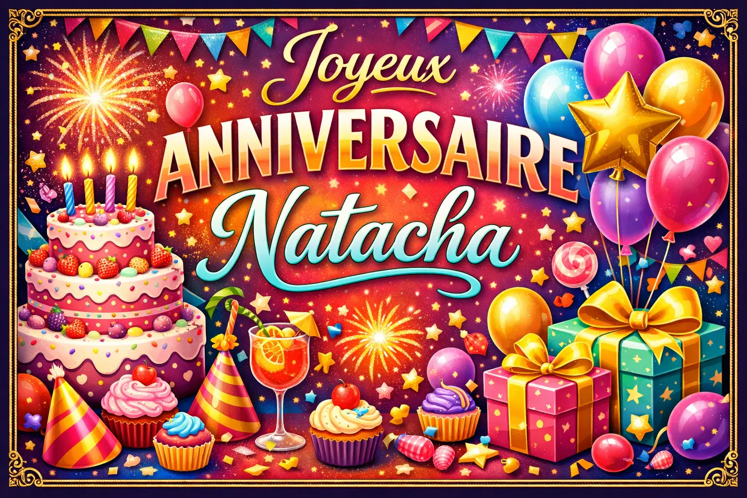 Joyeux Anniversaire Natacha
