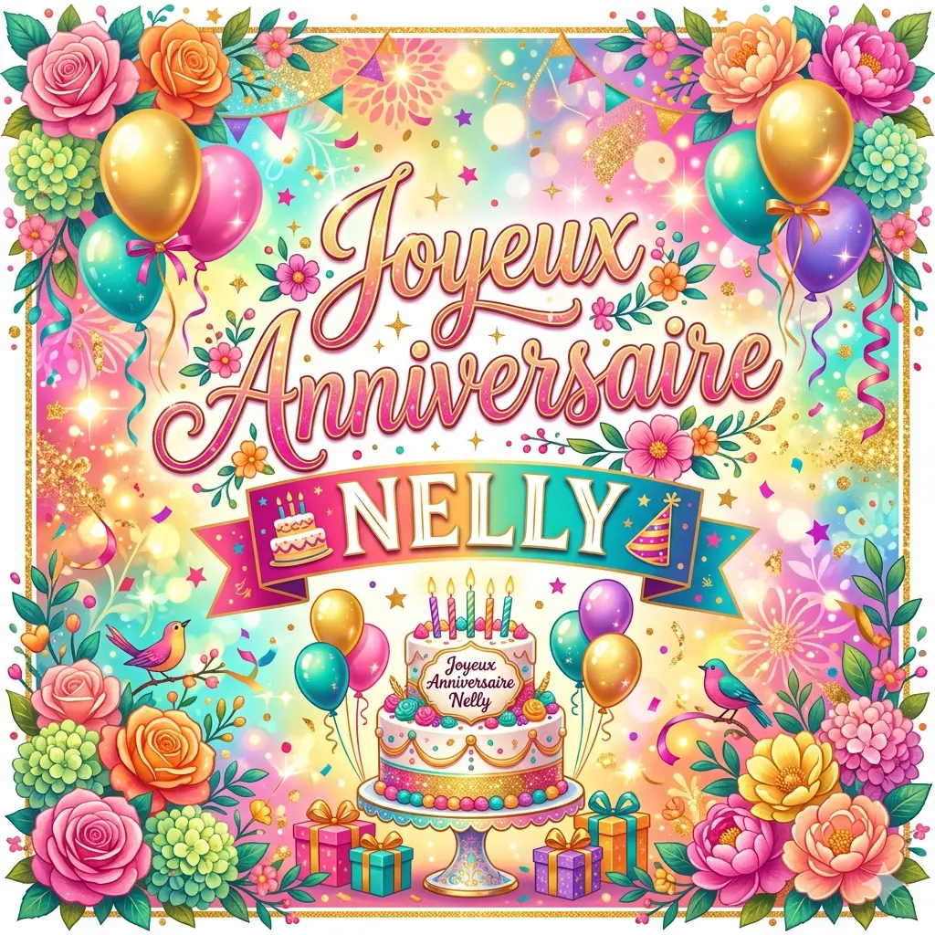 Joyeux Anniversaire Nelly