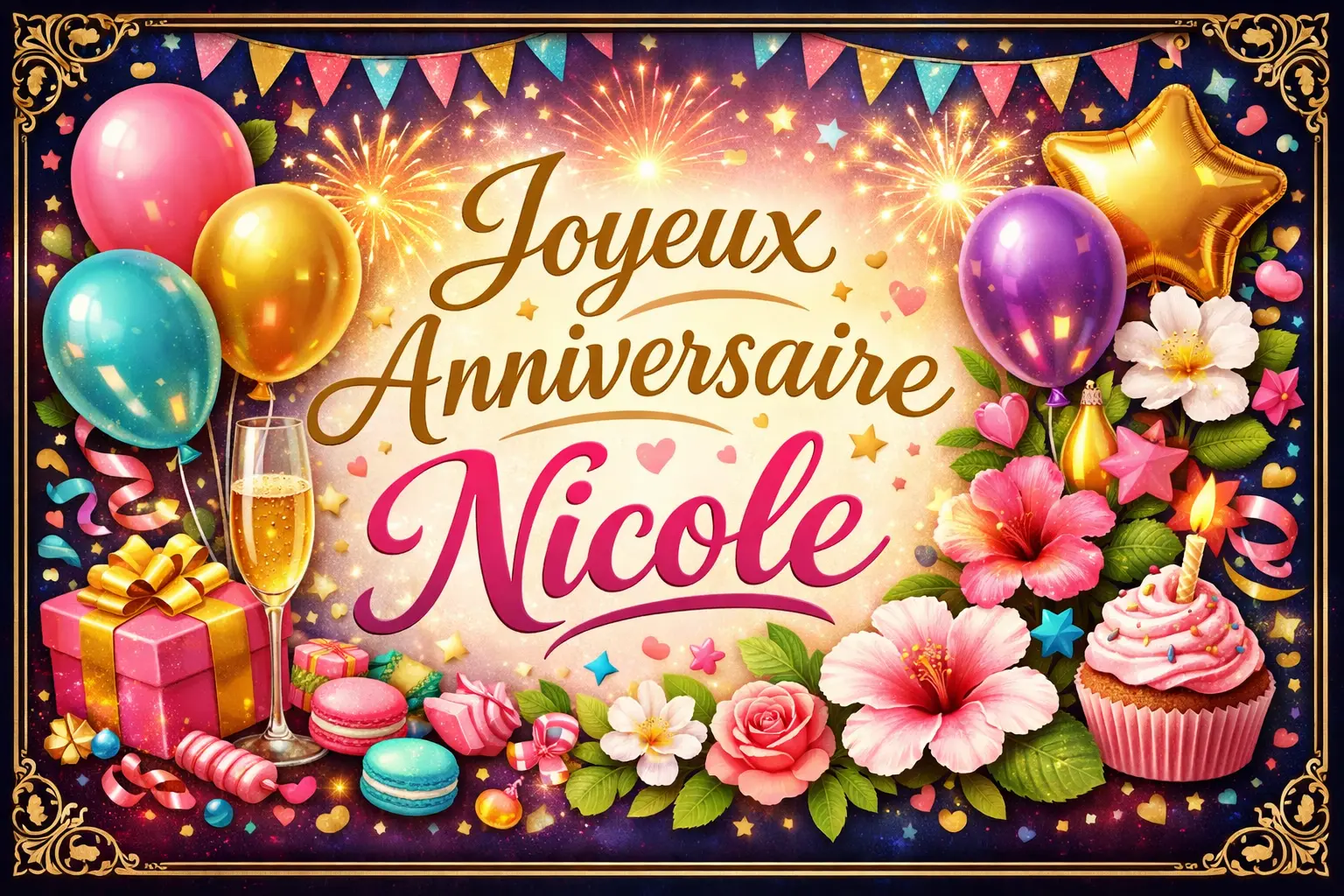 Joyeux Anniversaire Nicole