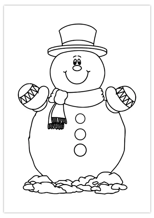 coloriage-bonhomme-neige-01