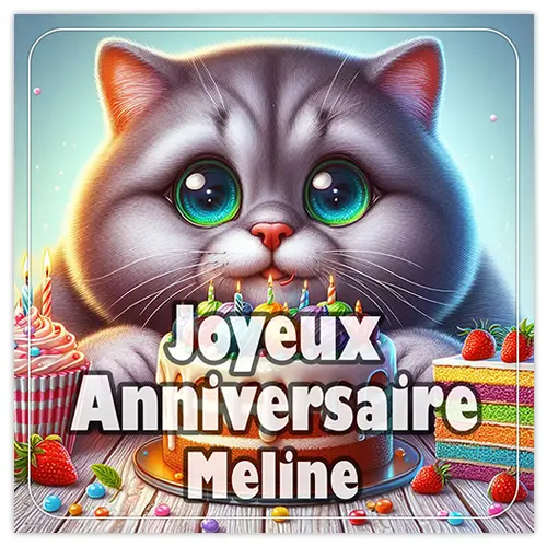 Joyeux Anniversaire Meline
