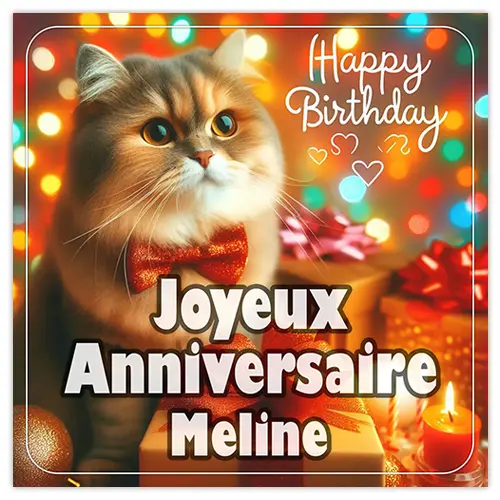 Joyeux Anniversaire Meline