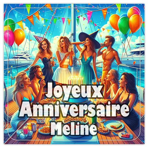 Joyeux Anniversaire Meline