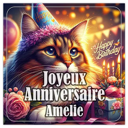 Joyeux Anniversaire Amelie