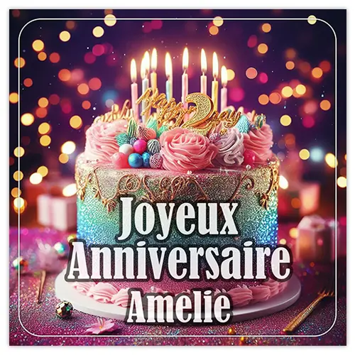 Joyeux Anniversaire Amelie