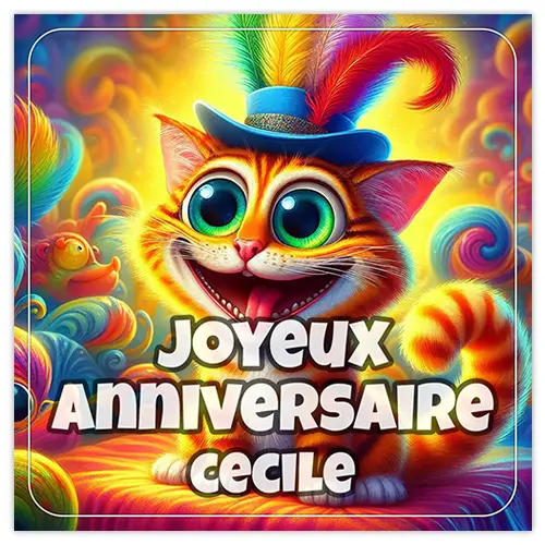 Joyeux Anniversaire Cecile