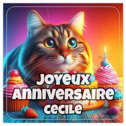 Joyeux Anniversaire Cecile