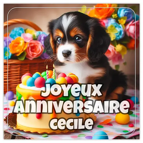 Joyeux Anniversaire Cecile