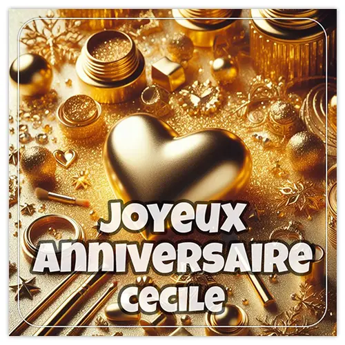 Joyeux Anniversaire Cecile