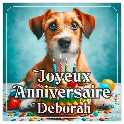 Joyeux Anniversaire Deborah